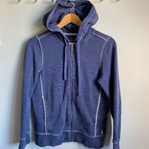 Tommy Bahama Women's Full Zip Hoodie Jacket Purplish-Blue Sz S